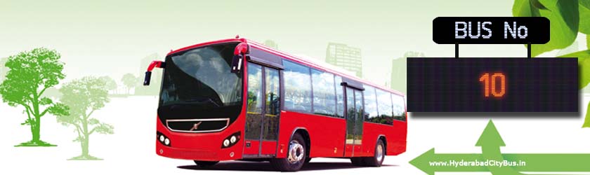 10 no Bus Route Hyderabad City Bus Timings, Route 10 Bus Stops, Frequency, 10 First & Last Bus